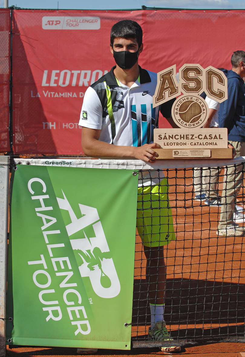 Image for CARLOS ALCARAZ, CAMPEÓN III TORNEO SÁNCHEZ-CASAL LEOTRÓN·CATALONIA, DEL ATP CHALLENGER TOUR, ORGANIZADO POR LA FUNDACIÓN EMILIO SÁNCHEZ VICARIO, CON EL APOYO DE LA RFET.