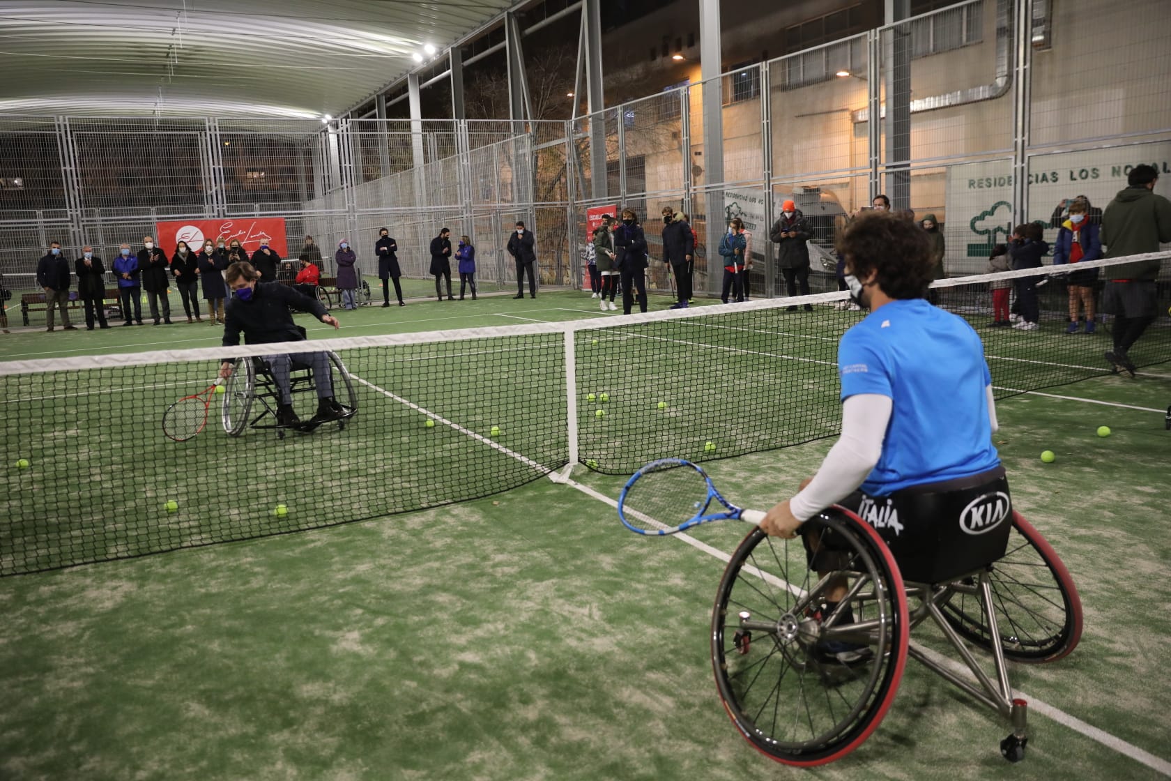 Image for El Ayuntamiento de Madrid y la Fundación Emilio Sánchez Vicario crean una Escuela de Tenis Adaptado en Arganzuela.