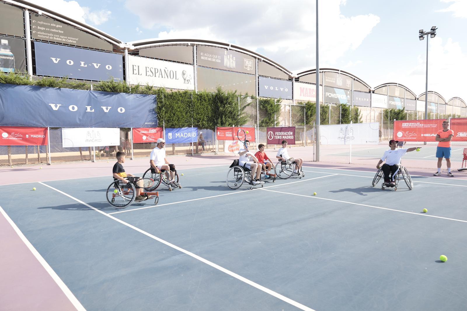 Image for Clinic Fundación Emilio Sánchez Vicario y Ayuntamiento de Madrid. #xwheelchairfesvmad