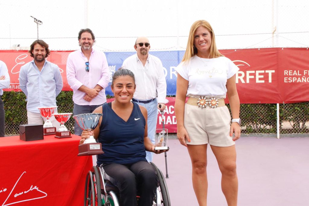 Image for Daniel Caverzaschi y Macarena Cabrillana, triunfan en el IX ITF Wheelchair Fundación Emilio Sánchez Vicario en La Ciudad de la Raqueta.