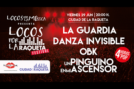Image for Presentado el «KissFM-Locos por la música 2018» en La Ciudad de la Raqueta, Madrid