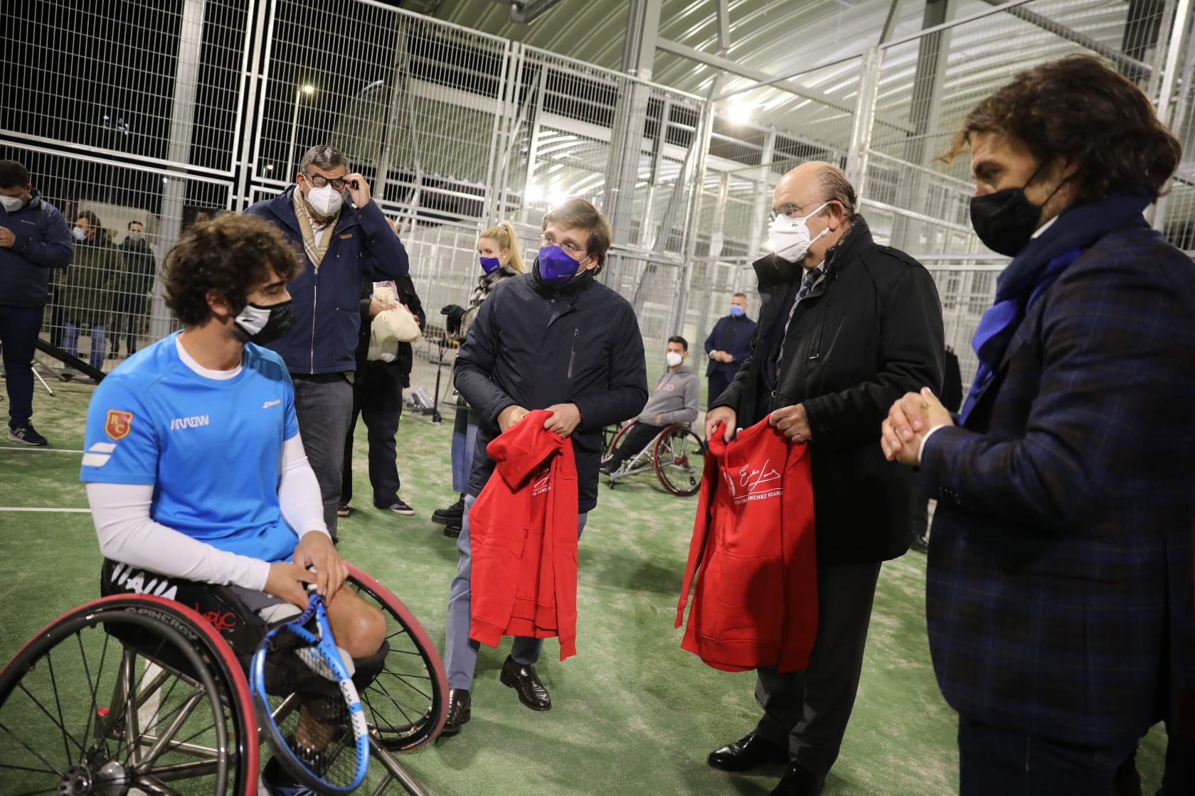 Image for El Ayuntamiento de Madrid y la Fundación Emilio Sánchez Vicario crean una Escuela de Tenis Adaptado en Arganzuela.