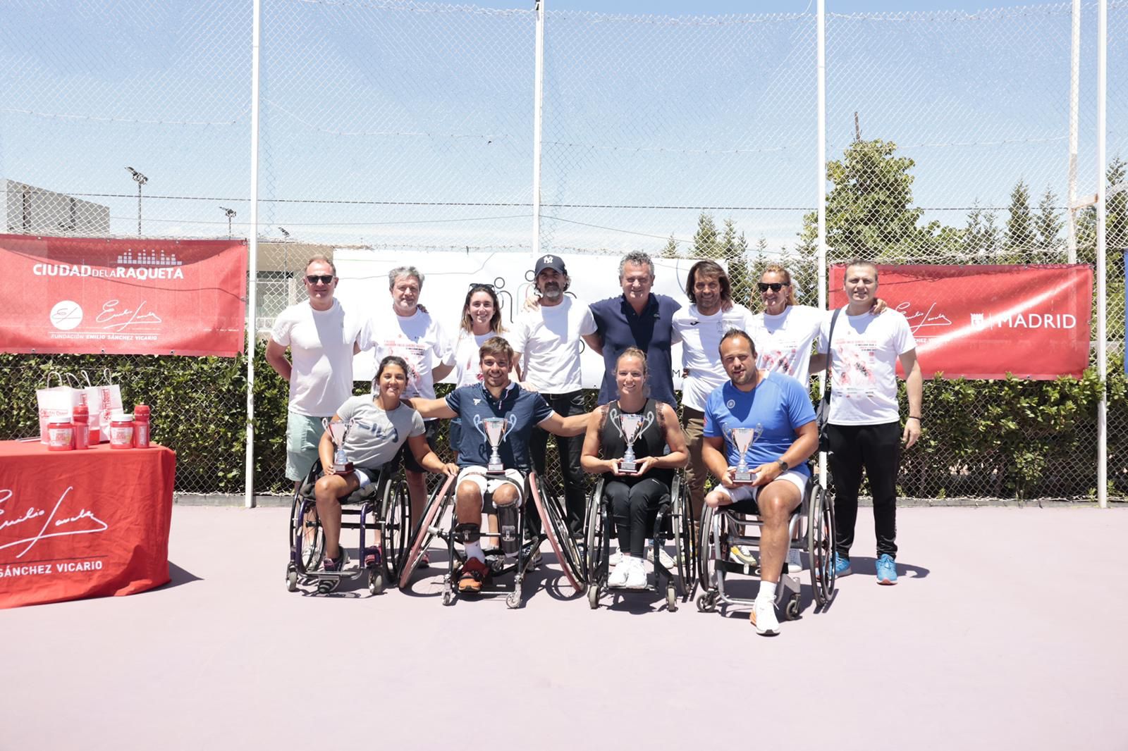 Image for Martin de la Puente y Jiske Griggioen, triunfan en el X ITF Wheelchair Fundación Emilio Sánchez Vicario en La Ciudad de la Raqueta.