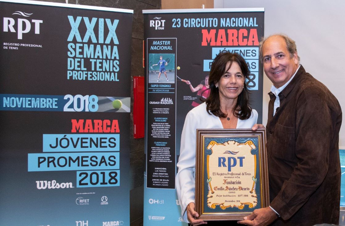 Image for La Fundación Emilio Sánchez Vicario, premiada por el RPT por su labor solidaria